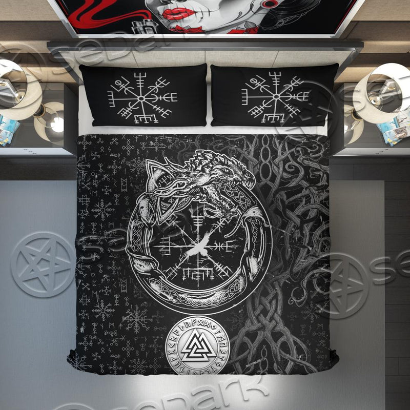 Viking Symbols Tree Of Life SED-0666 Bed set