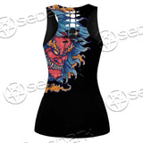 Demon Satanic Blossom SED-0669 Women Tank Top