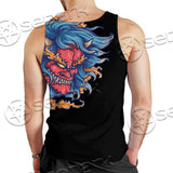 Demon Satanic Blossom SED-0669 Men Tank-tops