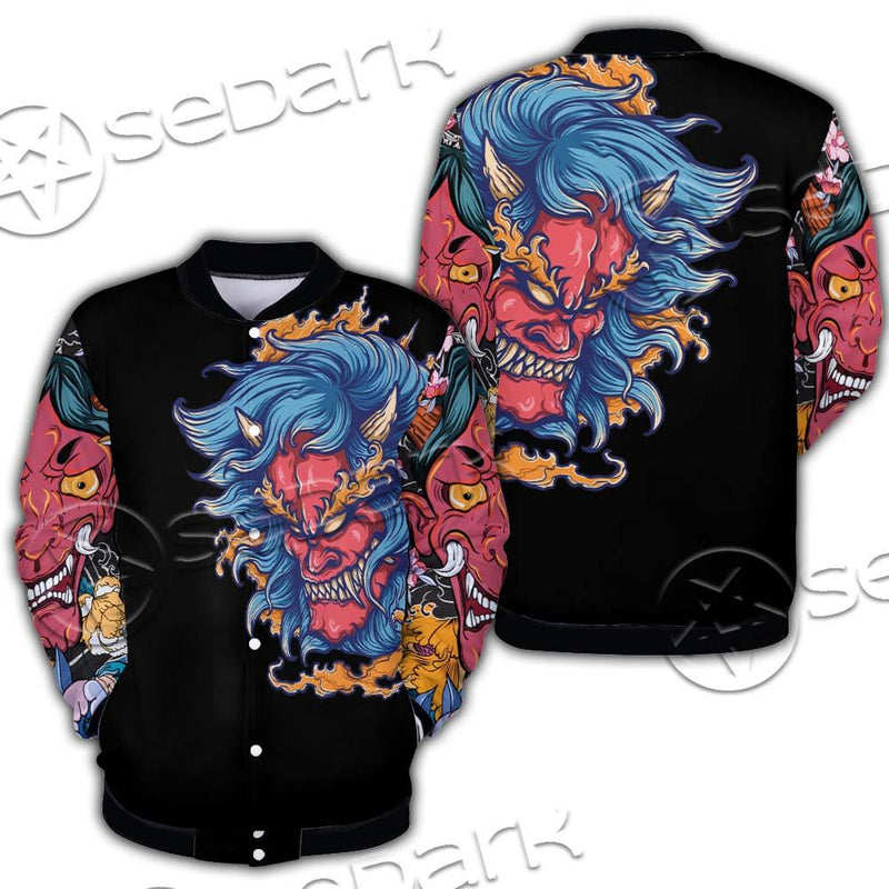 Demon Satanic Blossom SED-0669 Button Jacket