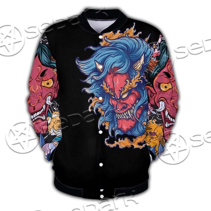 Demon Satanic Blossom SED-0669 Button Jacket