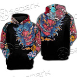Demon Satanic Blossom SED-0669 Hoodie & Zip Hoodie Raglan