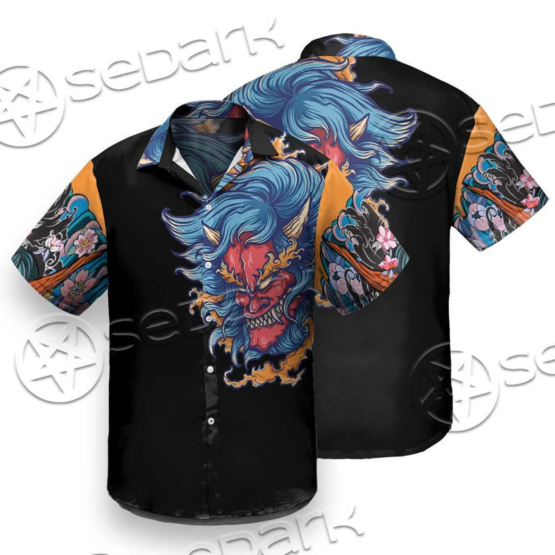 Demon Satanic Blossom SED-0669 Shirt Allover