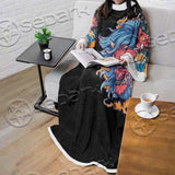Demon Satanic Blossom SED-0669 Sleeved Blanket