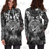 Demon Baphomet Symbol SED-0670 Hoodie Dress