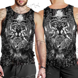 Demon Baphomet Symbol SED-0670 Men Tank-tops