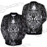 Demon Baphomet Symbol SED-0670 Button Jacket