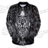 Demon Baphomet Symbol SED-0670 Button Jacket