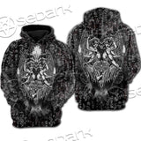 Demon Baphomet Symbol SED-0670 Hoodie & Zip Hoodie Raglan