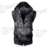 Demon Baphomet Symbol SED-0670 Zip Sleeveless Hoodie