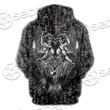 Demon Baphomet Symbol SED-0670 Hoodie & Zip Hoodie Raglan