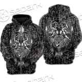 Demon Baphomet Symbol SED-0670 Hoodie & Zip Hoodie Raglan