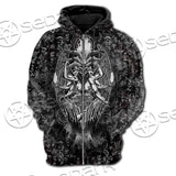 Demon Baphomet Symbol SED-0670 Hoodie & Zip Hoodie Raglan