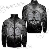 Fenrir And Thor Hammer Norse Mythology SED-0671 Jacket