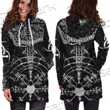 Vegvisir Viking Compass SED-0672 Hoodie Dress