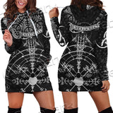 Vegvisir Viking Compass SED-0672 Hoodie Dress