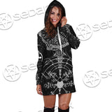 Vegvisir Viking Compass SED-0672 Hoodie Dress