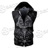 Vegvisir Viking Compass SED-0672 Zip Sleeveless Hoodie