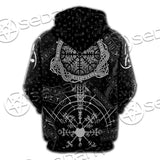 Vegvisir Viking Compass SED-0672 Hoodie & Zip Hoodie Raglan