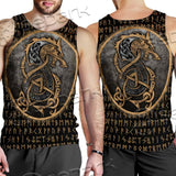 Viking Runes Fennrir SED-0673 Men Tank-tops