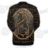 Viking Runes Fennrir SED-0673 Button Jacket