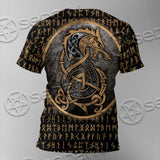 Viking Runes Fennrir SED-0673 Unisex T-shirt