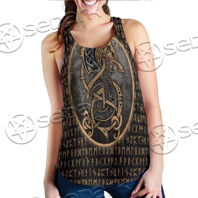 Viking Runes Fennrir SED-0673 Women Tank Top
