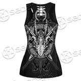 Viking Odin’S Ravens Axe SED-0675 Women Tank Top