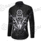 Viking Odin’S Ravens Axe SED-0675 Shirt Allover