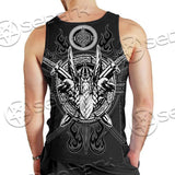 Viking Odin’S Ravens Axe SED-0675 Men Tank-tops