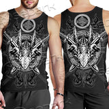 Viking Odin’S Ravens Axe SED-0675 Men Tank-tops