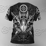 Viking Odin’S Ravens Axe SED-0675 Unisex T-shirt