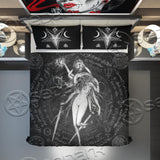 Goat Woman And Sigil Of Baphomet SED-0676 Bed set
