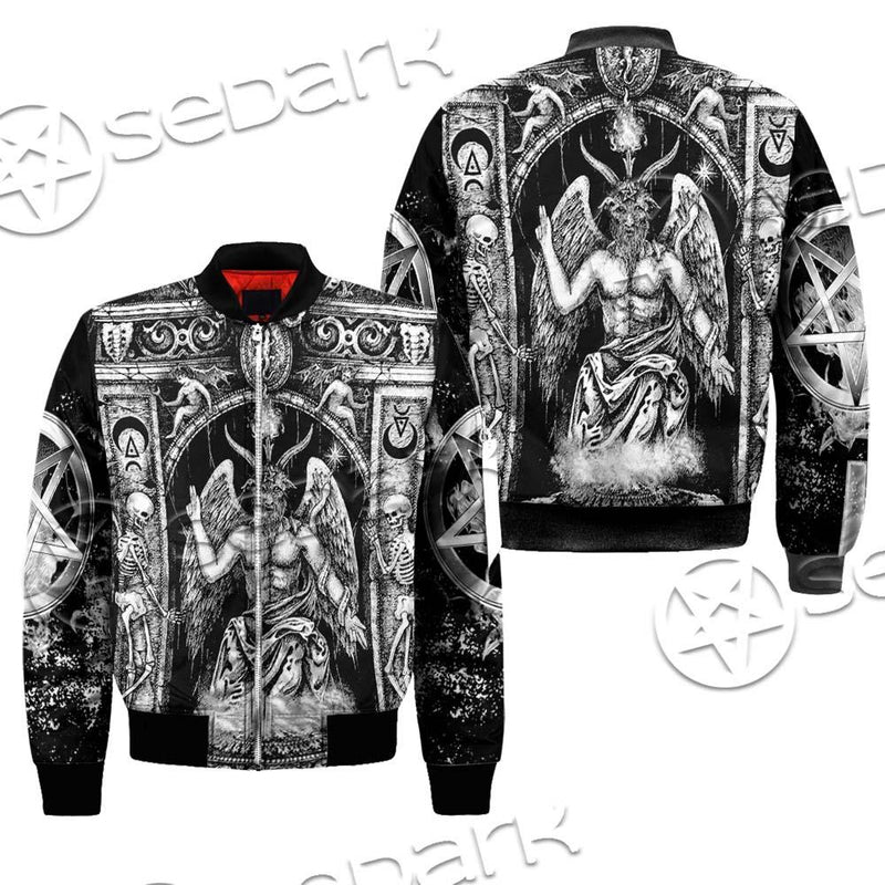 Baphomet And Skeleton SED-0678 Jacket