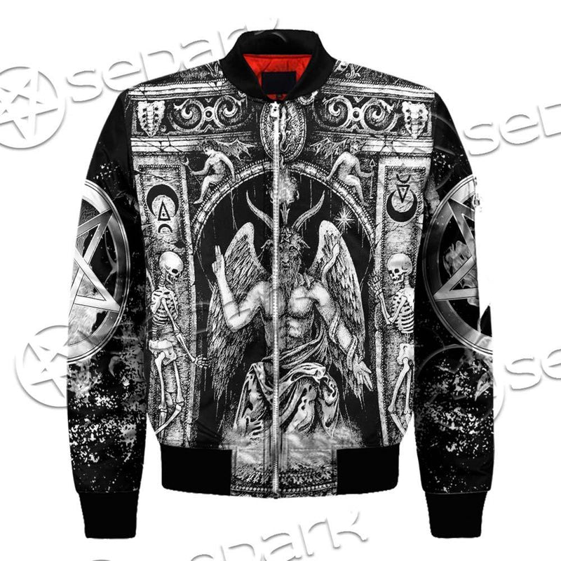 Baphomet And Skeleton SED-0678 Jacket