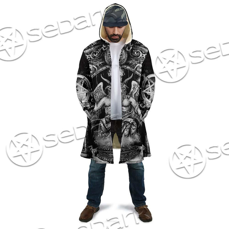 Baphomet And Skeleton SED-0678 Cloak