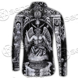 Baphomet And Skeleton SED-0678 Shirt Allover