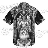 Baphomet And Skeleton SED-0678 Shirt Allover