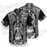 Baphomet And Skeleton SED-0678 Shirt Allover