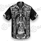 Baphomet And Skeleton SED-0678 Shirt Allover