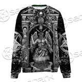 Baphomet And Skeleton SED-0678 Unisex Sweatshirt