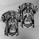 Baphomet And Skeleton SED-0678 Unisex T-shirt