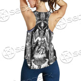 Baphomet And Skeleton SED-0678 Women Tank Top