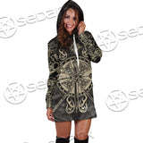 Celtic Viking Valknut SED-0679 Hoodie Dress