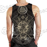 Celtic Viking Valknut SED-0679 Men Tank-tops