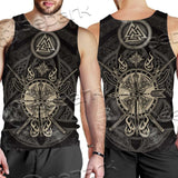 Celtic Viking Valknut SED-0679 Men Tank-tops