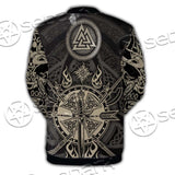 Celtic Viking Valknut SED-0679 Button Jacket