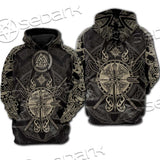 Celtic Viking Valknut SED-0679 Hoodie & Zip Hoodie Raglan