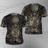 Celtic Viking Valknut SED-0679 Unisex T-shirt