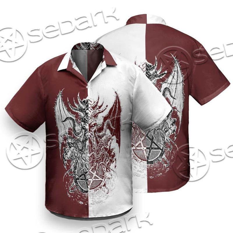 Satanic Cthulhu SED-0681 Shirt Allover